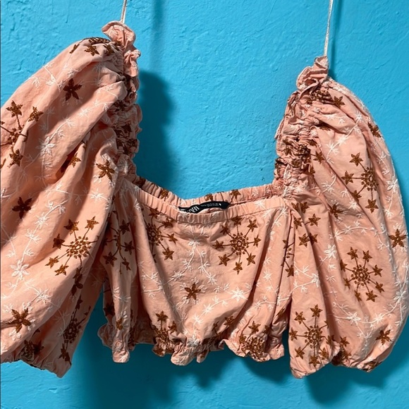 zara off shoulder top Size S - Picture 6 of 6